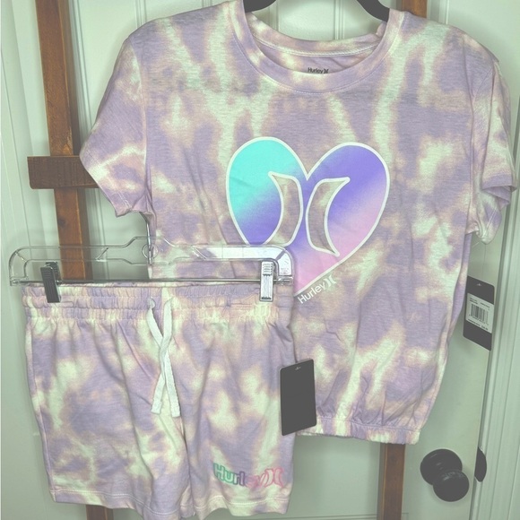 Girls 2 piece Hurley shorts set - Picture 3 of 7